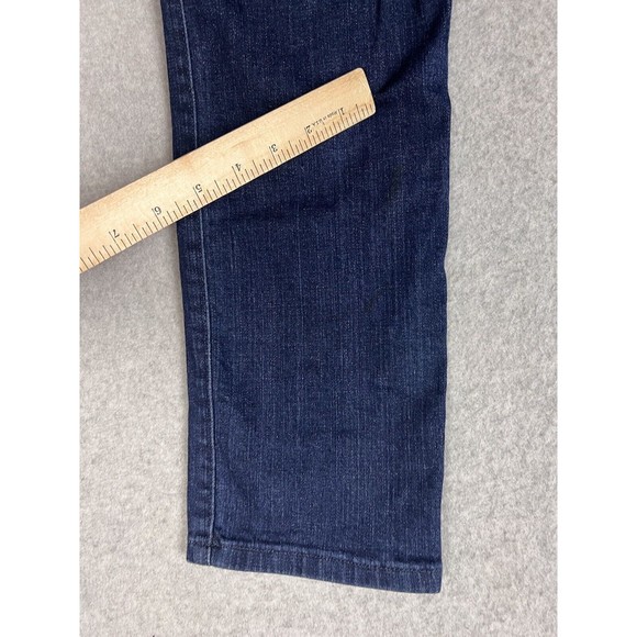 Levi's The Original Jean Mid Rise Skinny Denim Women's  12 M Blue Flap Pockets - Picture 4 of 11